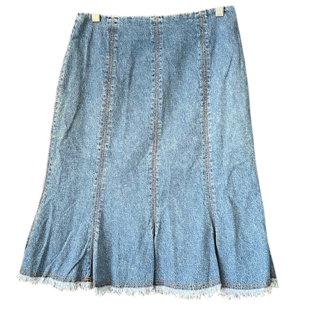 VINTAGE Carolina Blues by Carolina Colors Jean Skirt Size 8